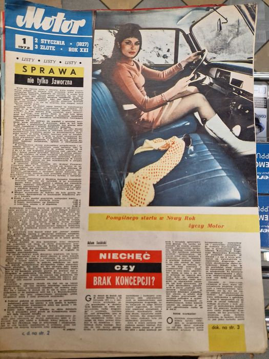 Tygodnik Motor rok 1972