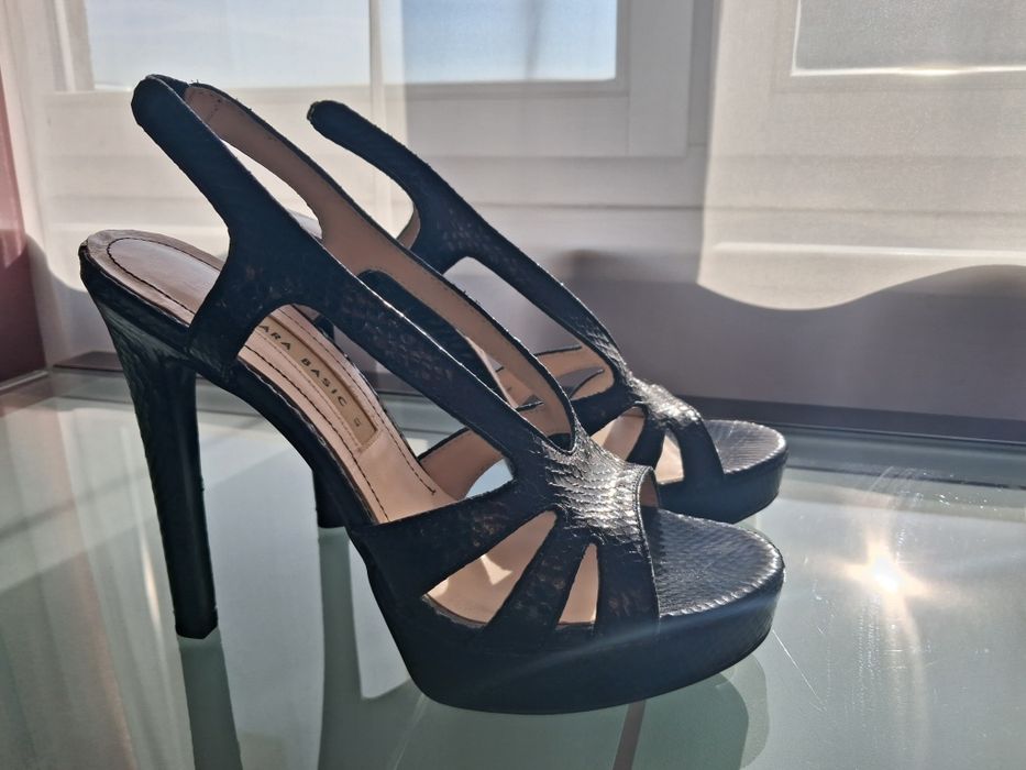 Szpilki na platformie Zara, rozm. 41