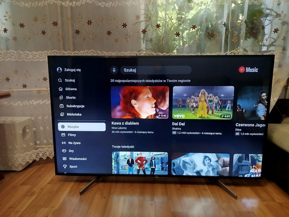 Sony 55 cali 4k Android tv