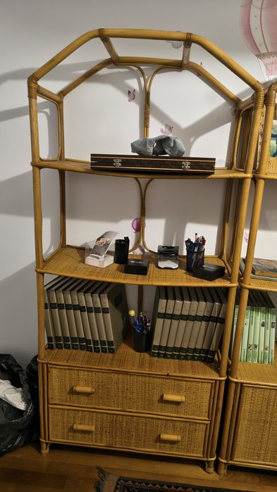 Estante Tripla de Bambu