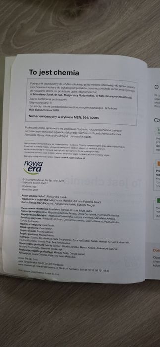 Podręcznik to jest chemia