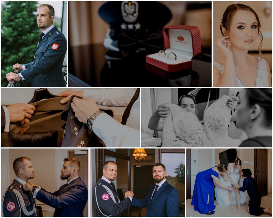 Fotograf ślubny wesela