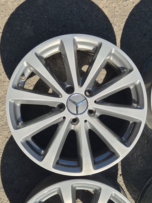 Продам компл.оригин.дисків MERCEDES з датч.тиску  R17  5x112