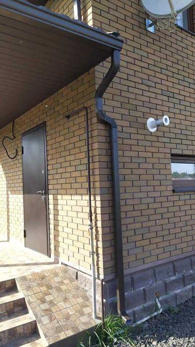 Водостічна система/ Монтаж / Вишневе / Ринви / Софіт / Бриза / Profil