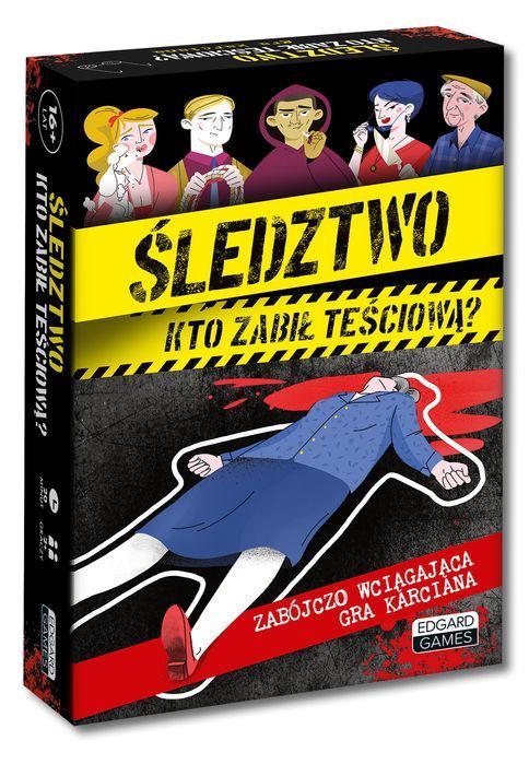 Gra  Śledztwo Kto Zabił Teściową Edgard Pap Nowa Nieużywana