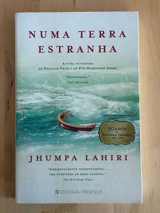 Livro Numa Terra Estranha - Jhumpa Lahiri