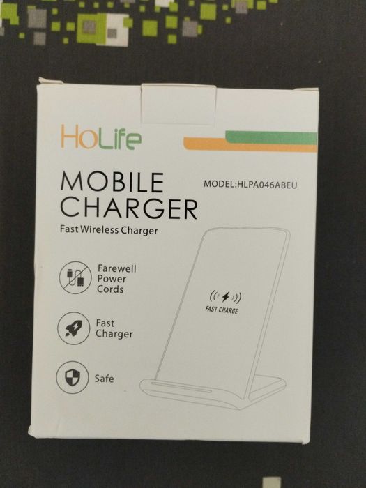 Carregador telemóvel por indução