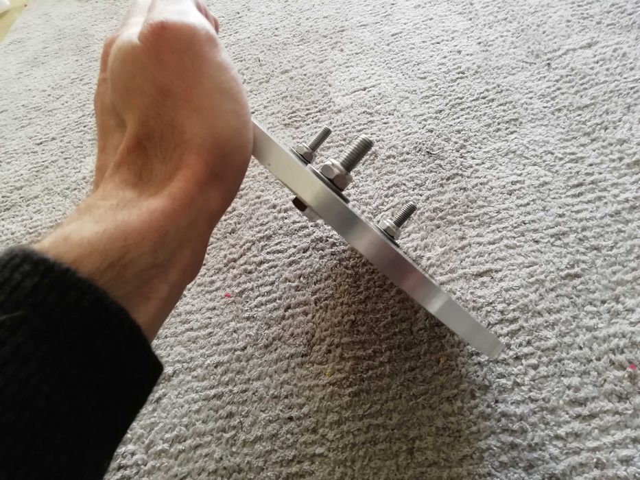 Tubo/Peça de alumínio redonda - Nova