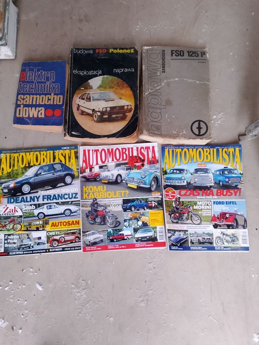 Instrukcja naprawa samochodów FSO  125, Polonez.