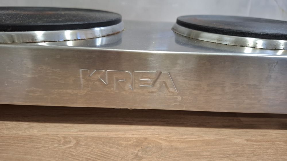 Placa elétrica inox 2bicos KREA com GARANTIA