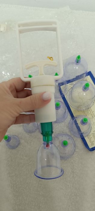 Kit de ventosas. Tem 2 unidades de cada tamanho. São 6 tamanhos. Nova.