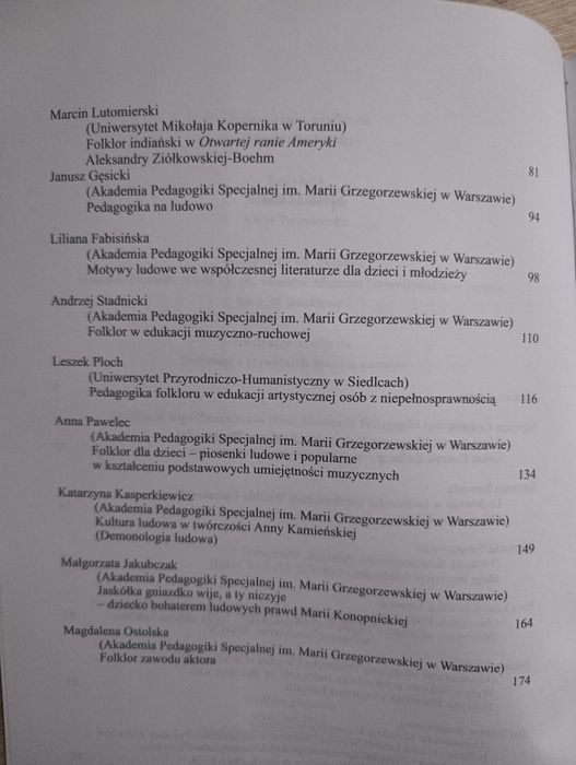 Inspiracje folklorem w kulturze i edukacji