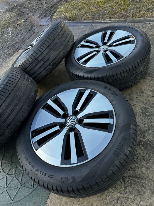 Диски R17 5/112  +Літні Шини Volkswagen Golf Passat CC Audi Skoda