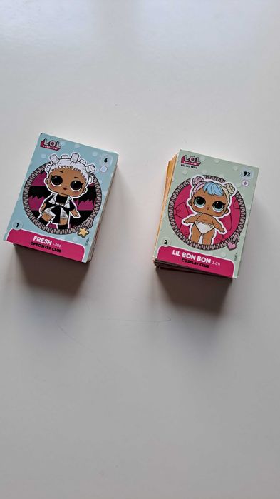 Lote 124 cartas LOL da Panini