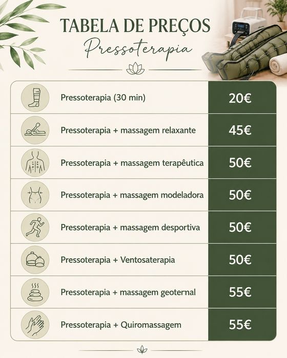 Massagens relaxantes profissionais, entre outras