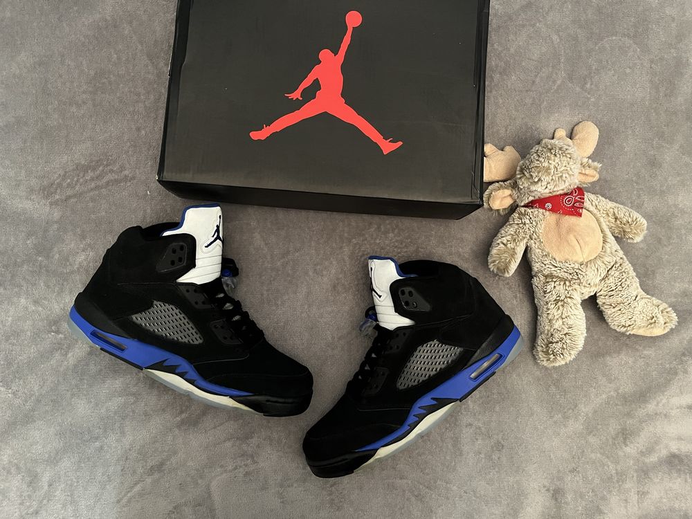 Nike Air Jordan 5 Racer Blue Найк Джордан 5 Jordan 4 5 6 11 raf simons ...