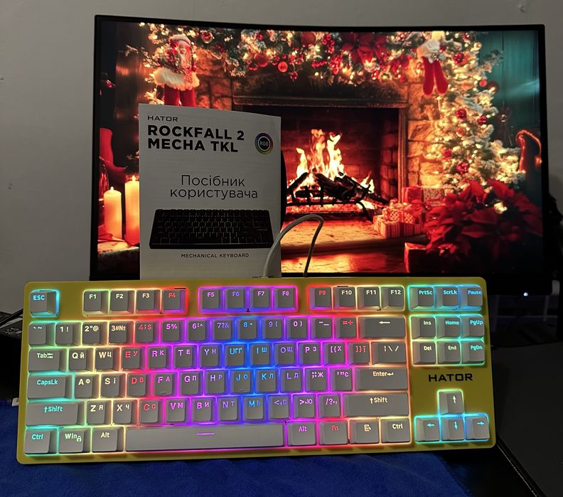 Клавиатура HATOR Rockfall Mecna TKL 2