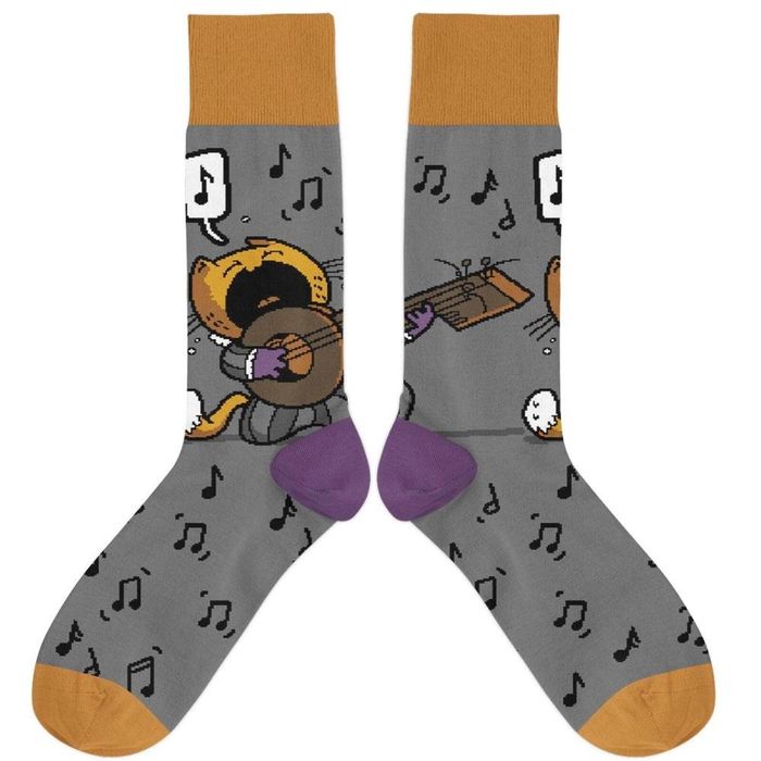 Skarpetki - Miauskier rozm. 37/41 oprawa: folia