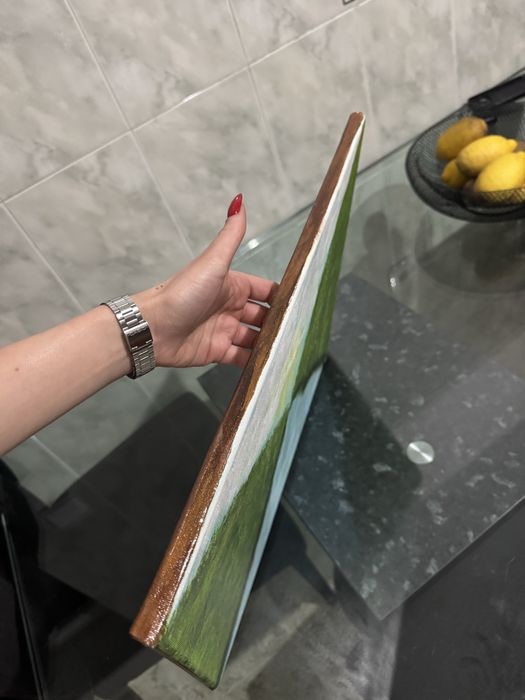 Tela pintada à mão