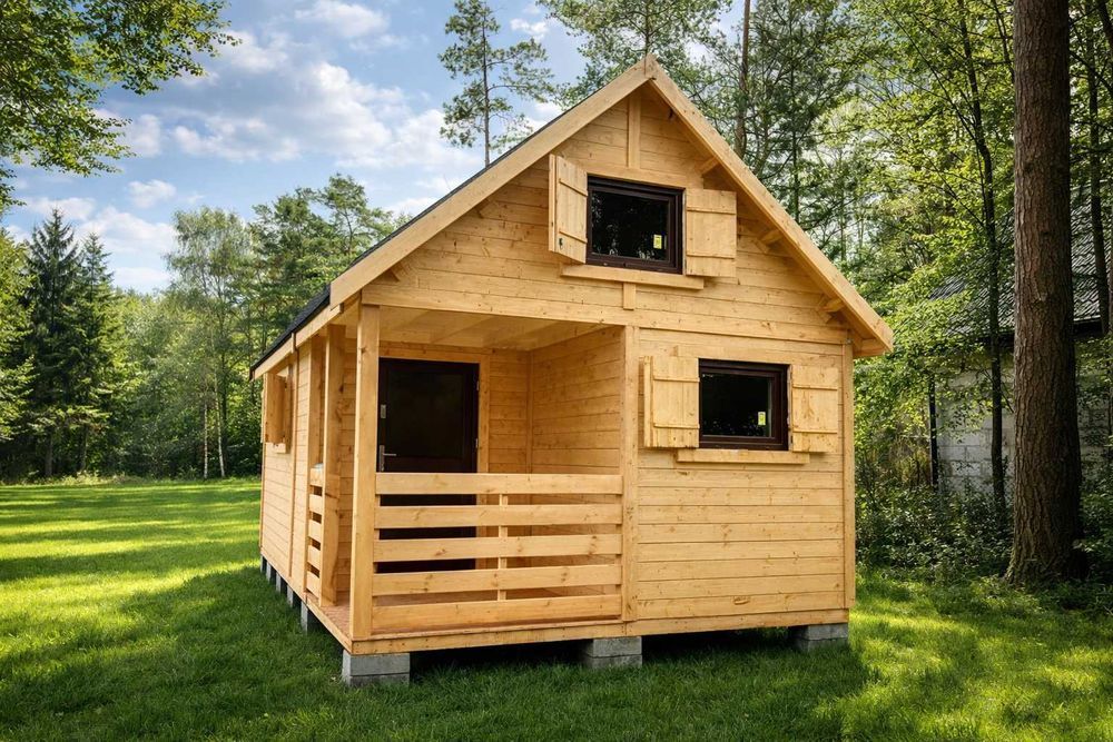 Domek letniskowy bez pozwolenia 5x5m do 35m2 | Producent | transport