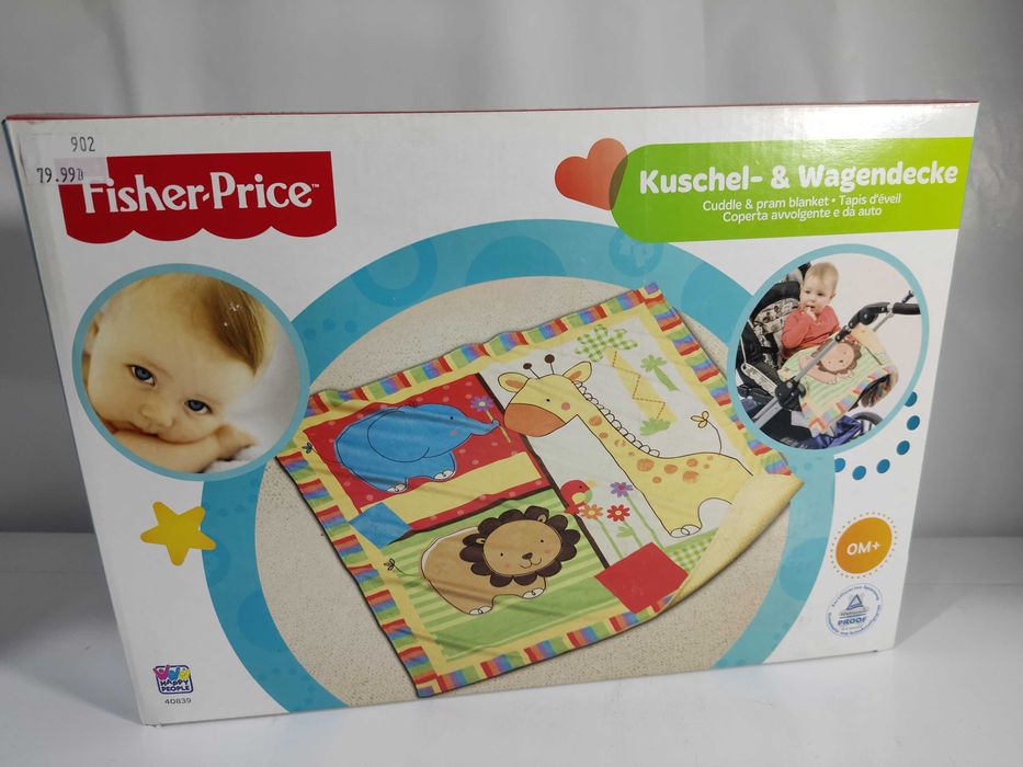 !Nowy! Kocyk Fisher Price BARDZO Przyjemny! Mata Żyrafa Tychy