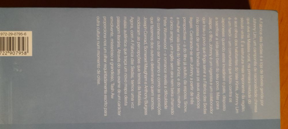 A fábrica das sedas - Tash aw