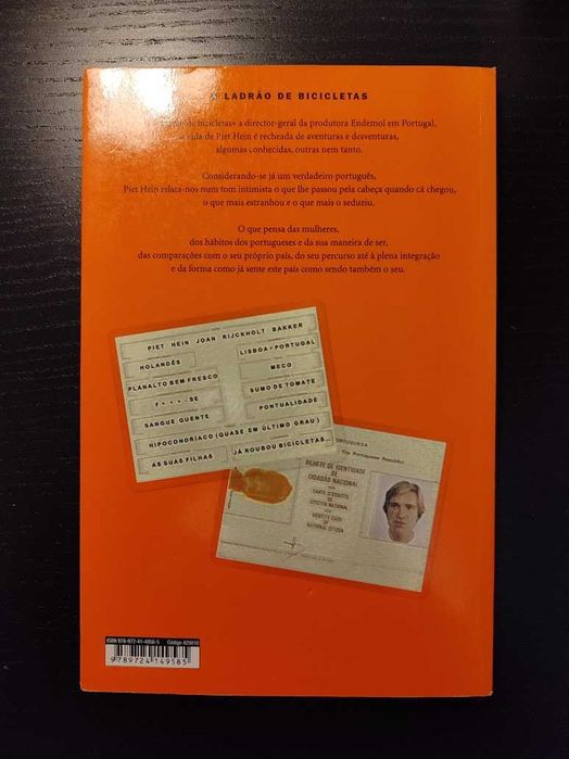 (Env. Incluído) O Ladrão de Bicicletas de Piet Hein Bakker