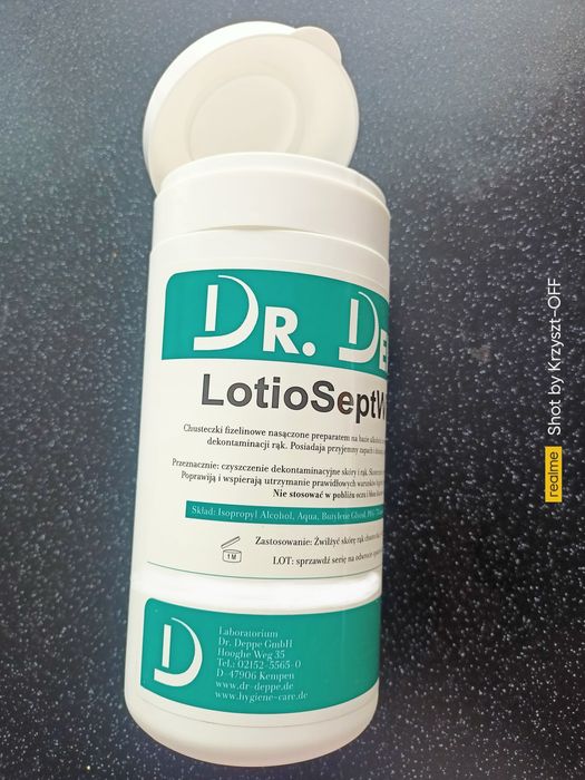 NOWE Hermetyczne, antybakteryjne chusteczki do dezynfekcji-100 sztuk.