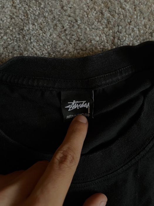Tshirt stussy preta