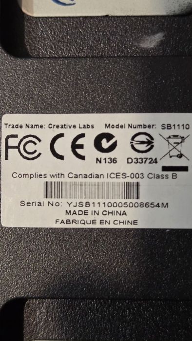 Karta dźwiękowa Creative Sound Blaster X-Fi Titanium Fatal1ty SB0880 + Panel SB1110 pci-e pci express