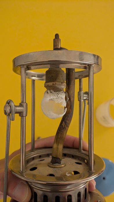 Lamparina para bico de gás (vintage)