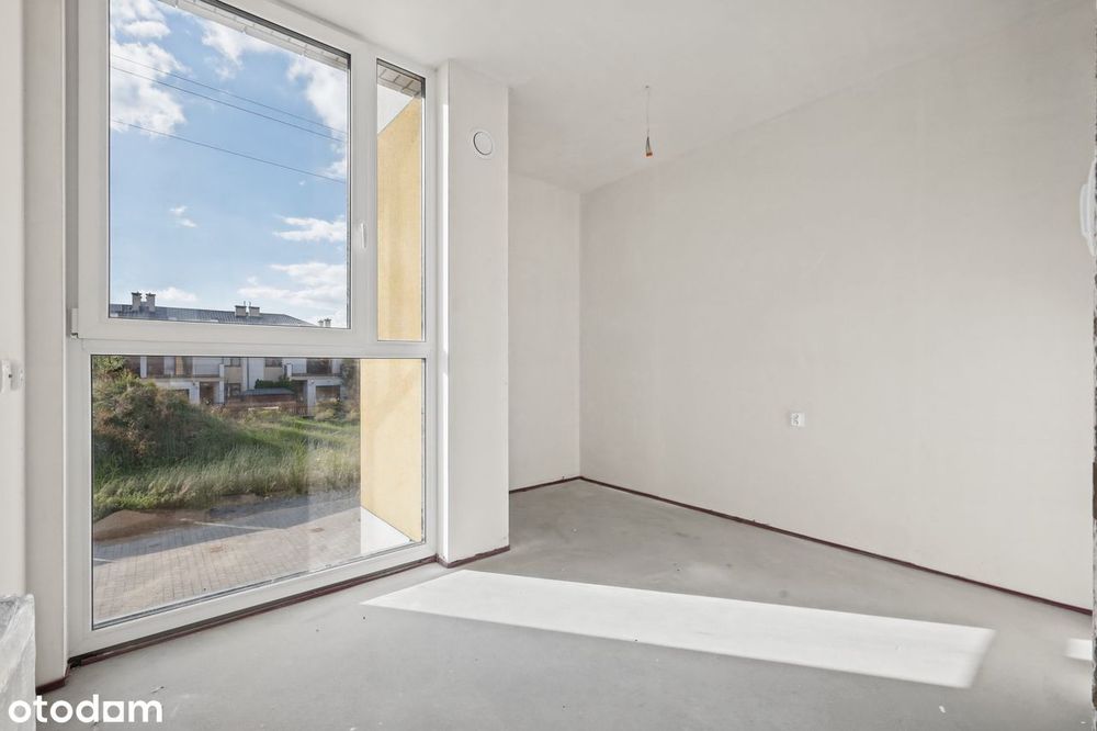 Nowoczesne 62 m², 2 poziomy, ogródek