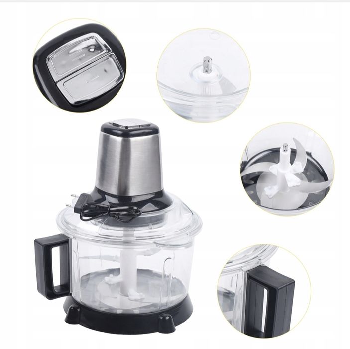 Rozdrabniacz warzyw, pojemność 5L, 300W