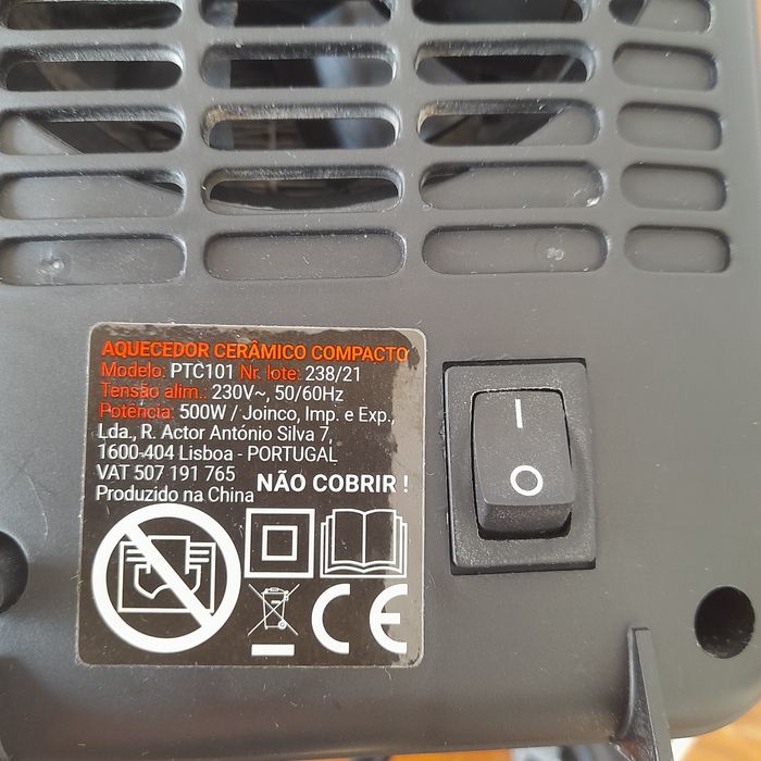 Termoventilador regulavel mini