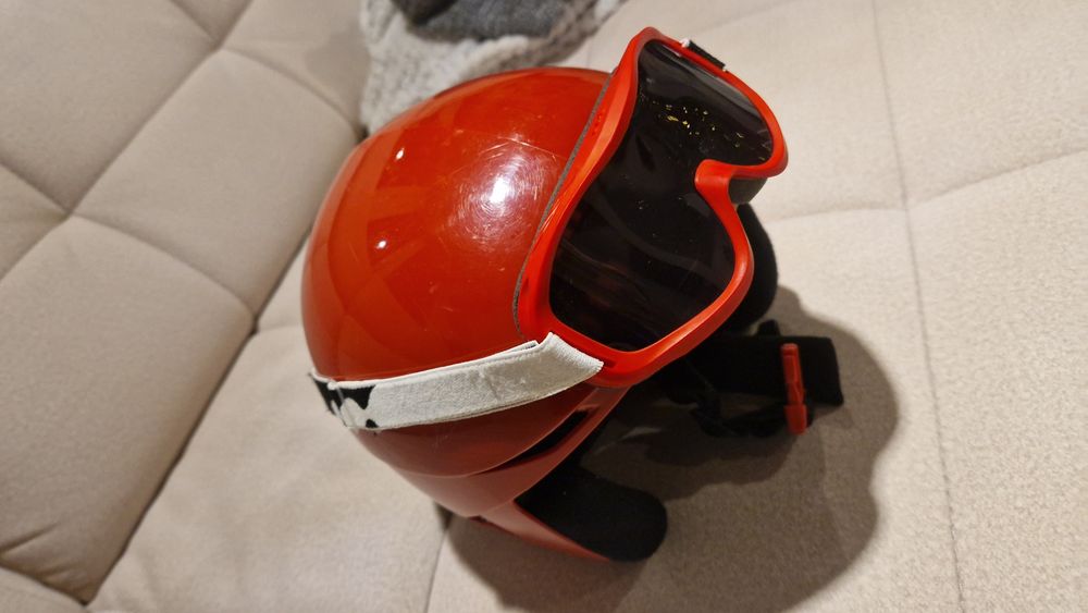 Kask narciarski junior Wedze i gogle