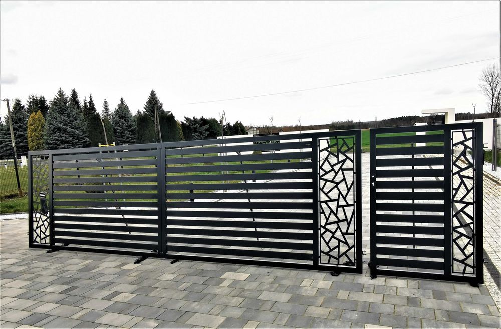 Brama + Furtka z profila 80x20 Ocynk +Ral Producent