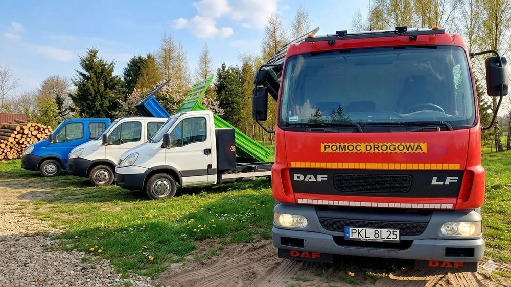DAF FA LF 45  7t ładowności specjalny pomoc drogowa autolaweta laweta najazd Nowa!