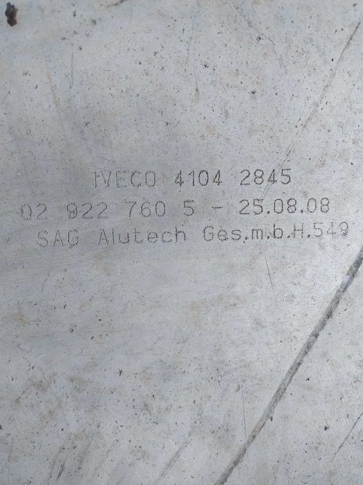 Iveco Zbiornik Paliwa Oryginalny