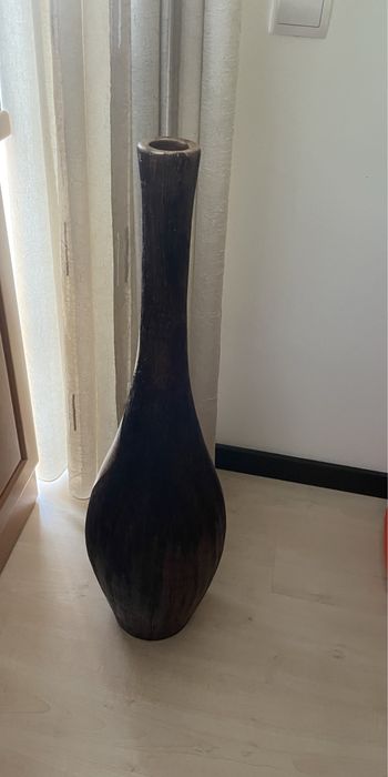 Pote decorativo com duas tonalidades