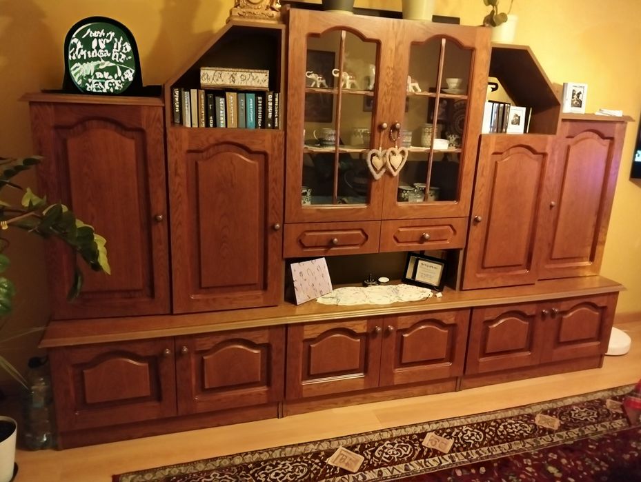 Meblościanka plus komoda i ława