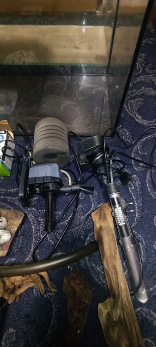 Akwarium duży zestaw