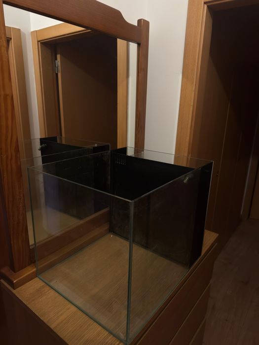 Aquário Cubo – Marinho/Água Doce com Sump