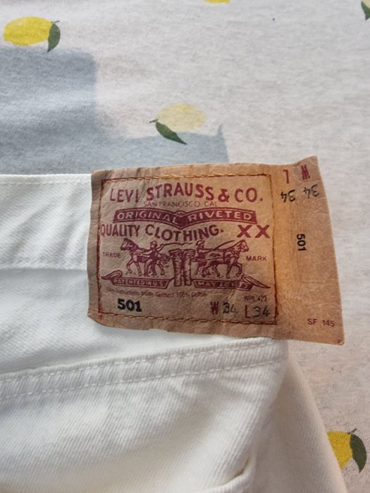 Spodnie jeansowe levis