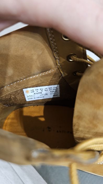 Buty timberland  chilmark 6 in boot wheat nubuck