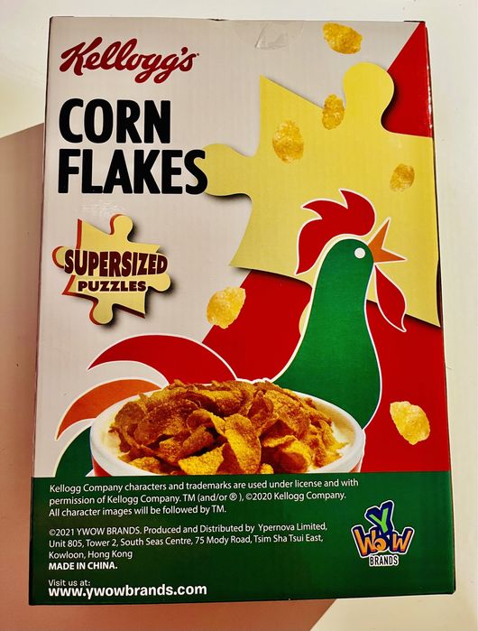 Puzzle Corn Flakes Novo