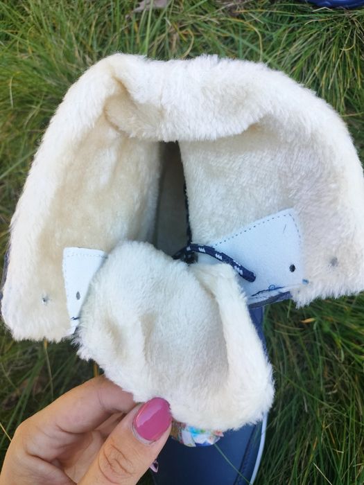 Ciepłe krótkie buty śniegowce