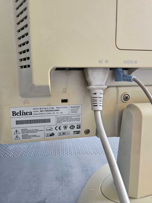 Monitor Belnea 17 cali 10 17 15 (11 17 06) tft LCD