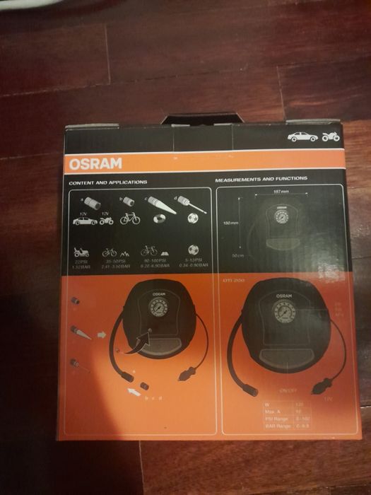 Compressor Novo na caixa
