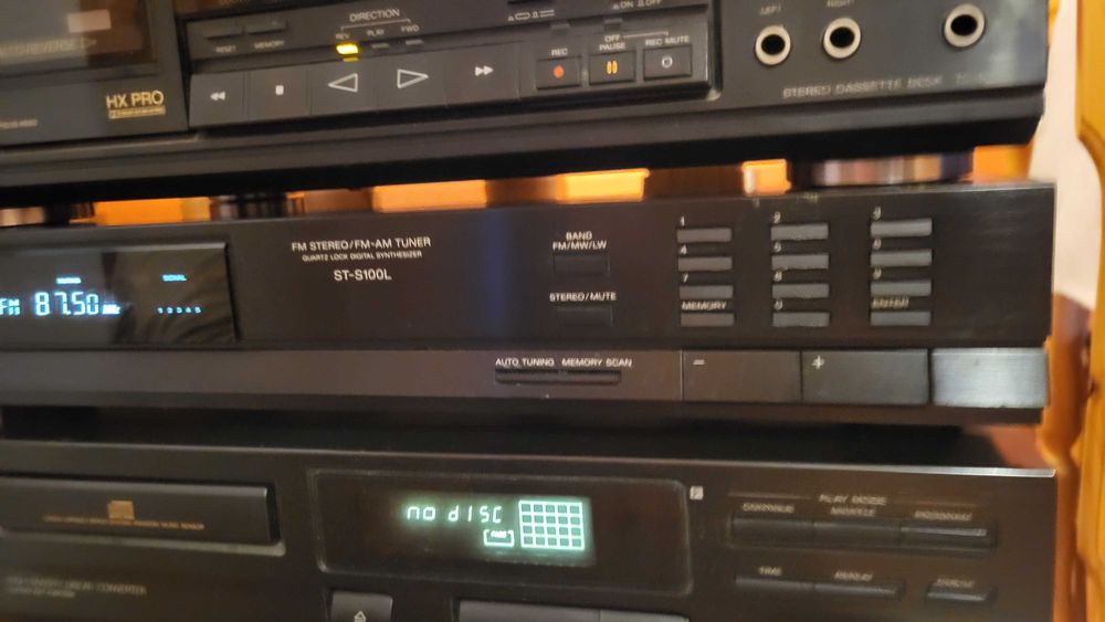 Wieża SONY DP-312, ST-S100L, TC-RX55, TA-F261R