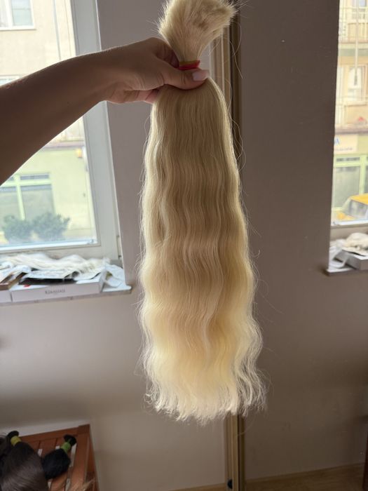 Naturalne wlosy slowianskie 50 cm 130 g